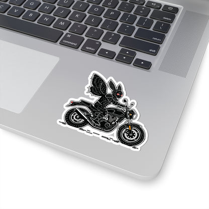 Kiss-Cut Stickers | Biker Mothman