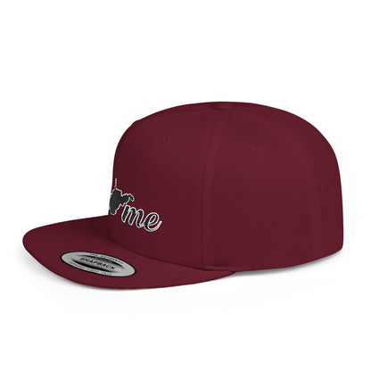 Flat Bill Snapback Hat | Home WV
