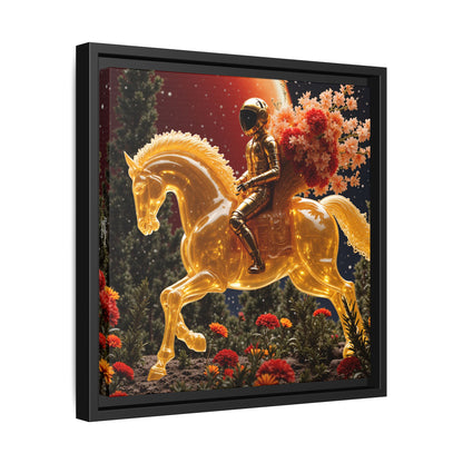 Framed Canvas Artprint | Petalborne Reveries 01 by Nicodemus Studios