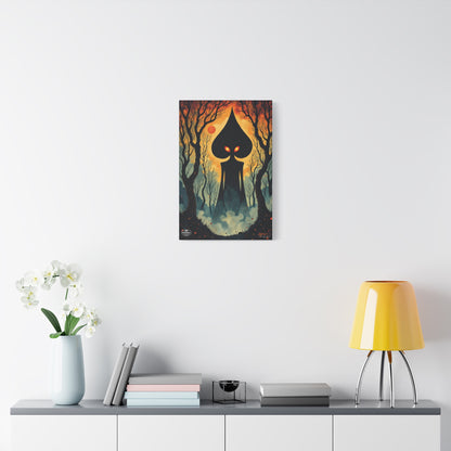 Canvas Wall Art | Braxie The Flatwoods Monster