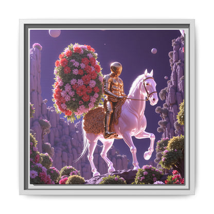 Framed Canvas Artprint | Petalborne Reveries 02 by Nicodemus Studios