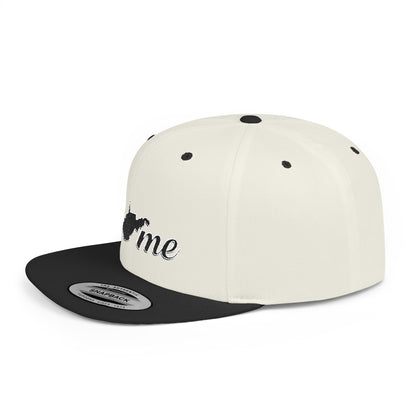 Flat Bill Snapback Hat | Home WV