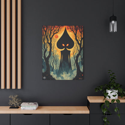Canvas Wall Art | Braxie The Flatwoods Monster