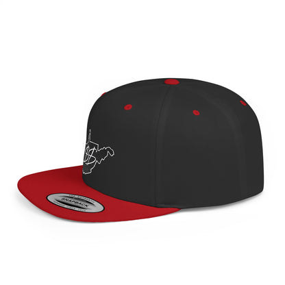 Flat Bill Snapback Hat | $$ WV