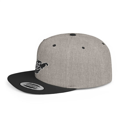 Flat Bill Snapback Hat | $$ WV