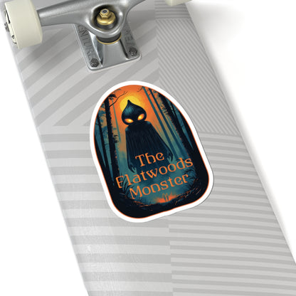 Kiss-Cut Stickers | The Flatwoods Monster Vintage Style Graphic