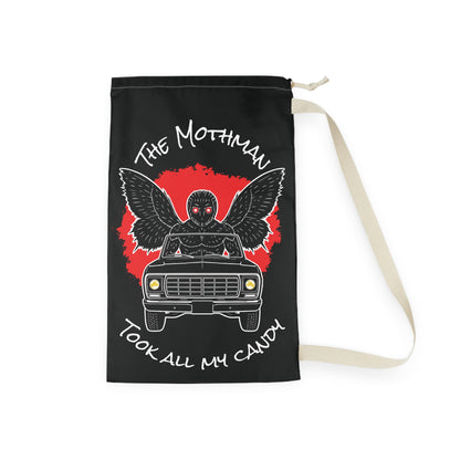 Trick-of-Treat Shoulder Tote Bag - Mothman Took My Candy