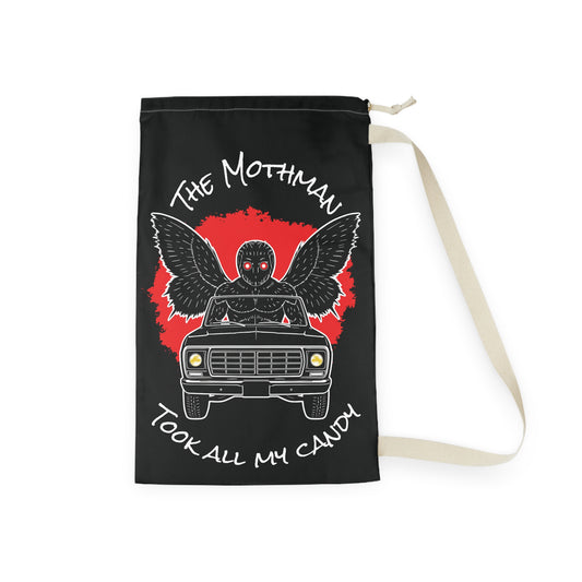 Trick-of-Treat Shoulder Tote Bag - Mothman Took My Candy