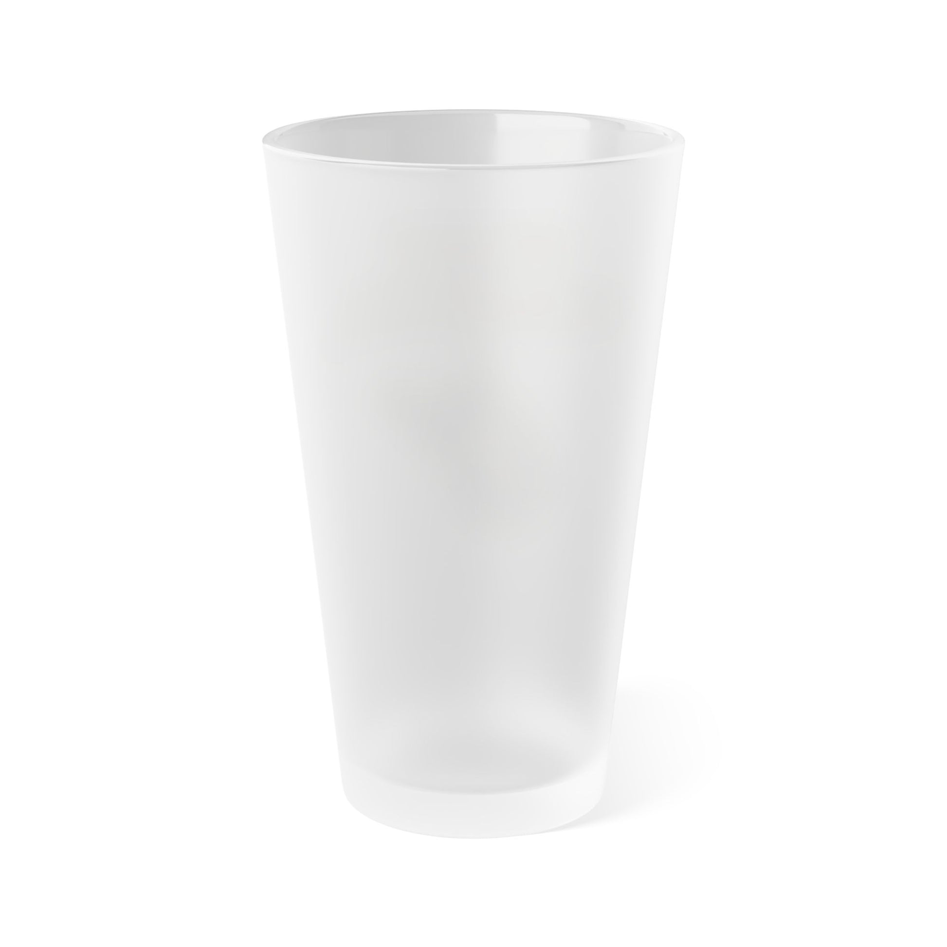 16oz Frosted Pint Glass | West Virginia w/State Dandelion-Nicodemus Studios