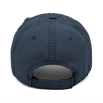 Embroidered Distressed Dad Hat | West Virginia Home-Nicodemus Studios