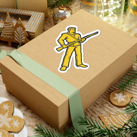 Kiss-Cut Stickers | Mountaineer Yellow & Navy