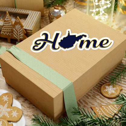 Kiss-Cut Stickers | Home WV Vintage Navy & yellow