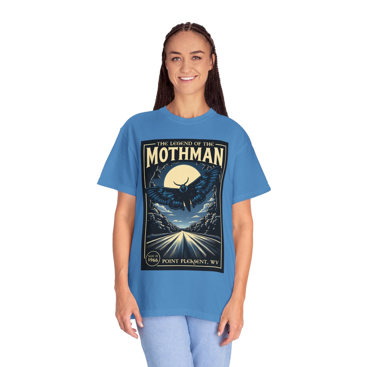 Cryptid T-Shirt | The Legend of The Mothman Vintage Style Design