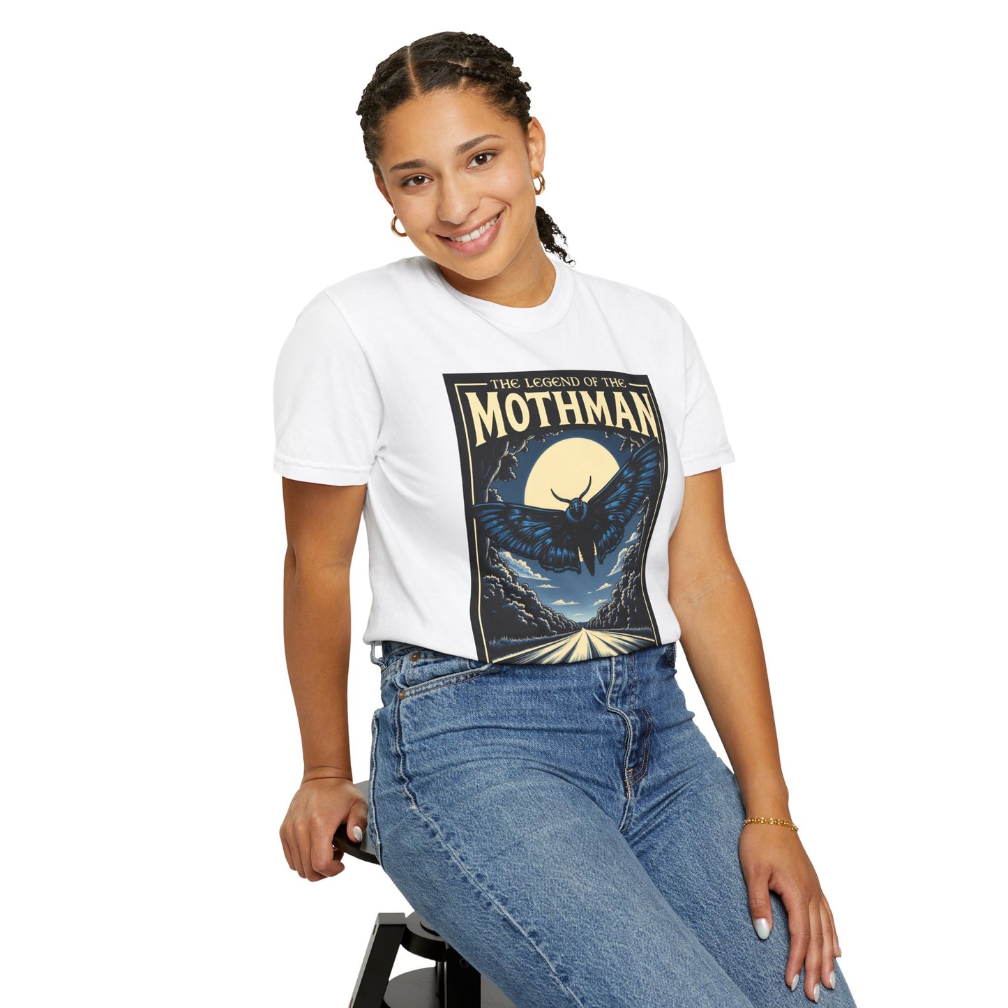 Cryptid T-Shirt | The Legend of The Mothman Vintage Style Design