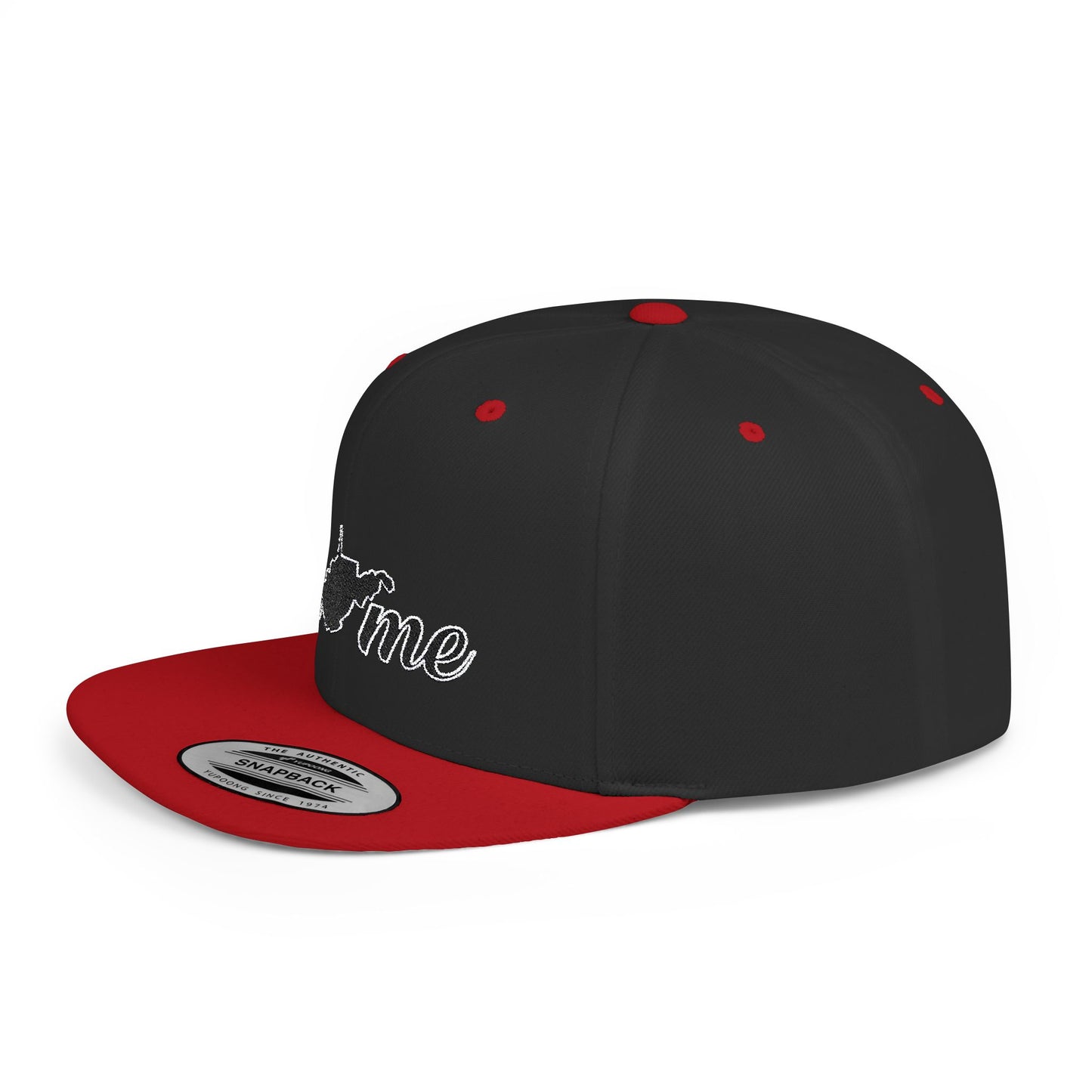 Flat Bill Snapback Hat | Home WV