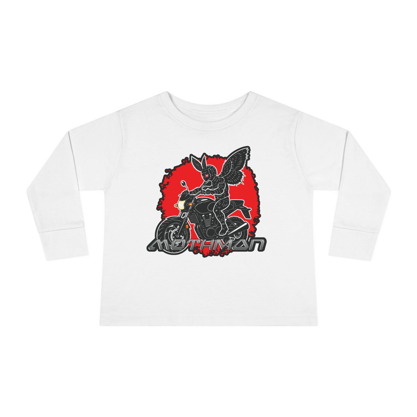 Toddler Long Sleeve Tee |  Mothman Biker