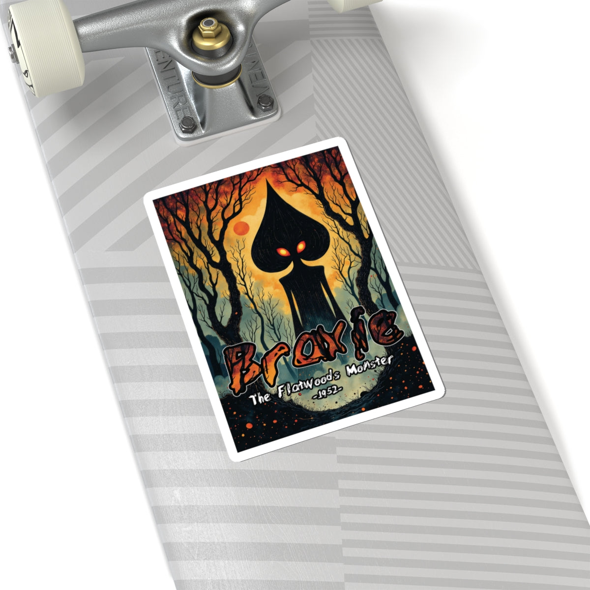 Kiss-Cut Stickers | Braxie The Flatwoods Monster Graphic