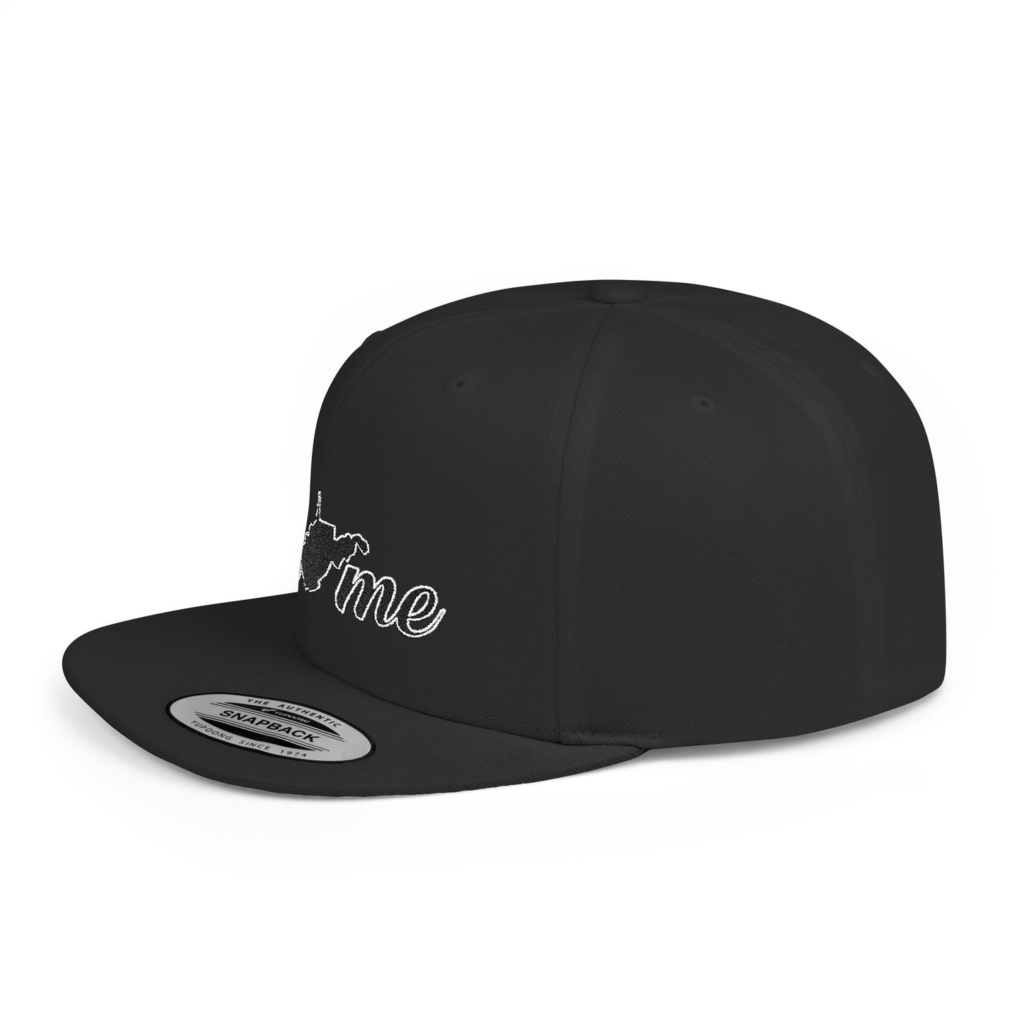 Flat Bill Snapback Hat | Home WV