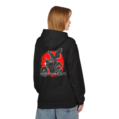 Unisex Fleece Pullover | Mothman Biker