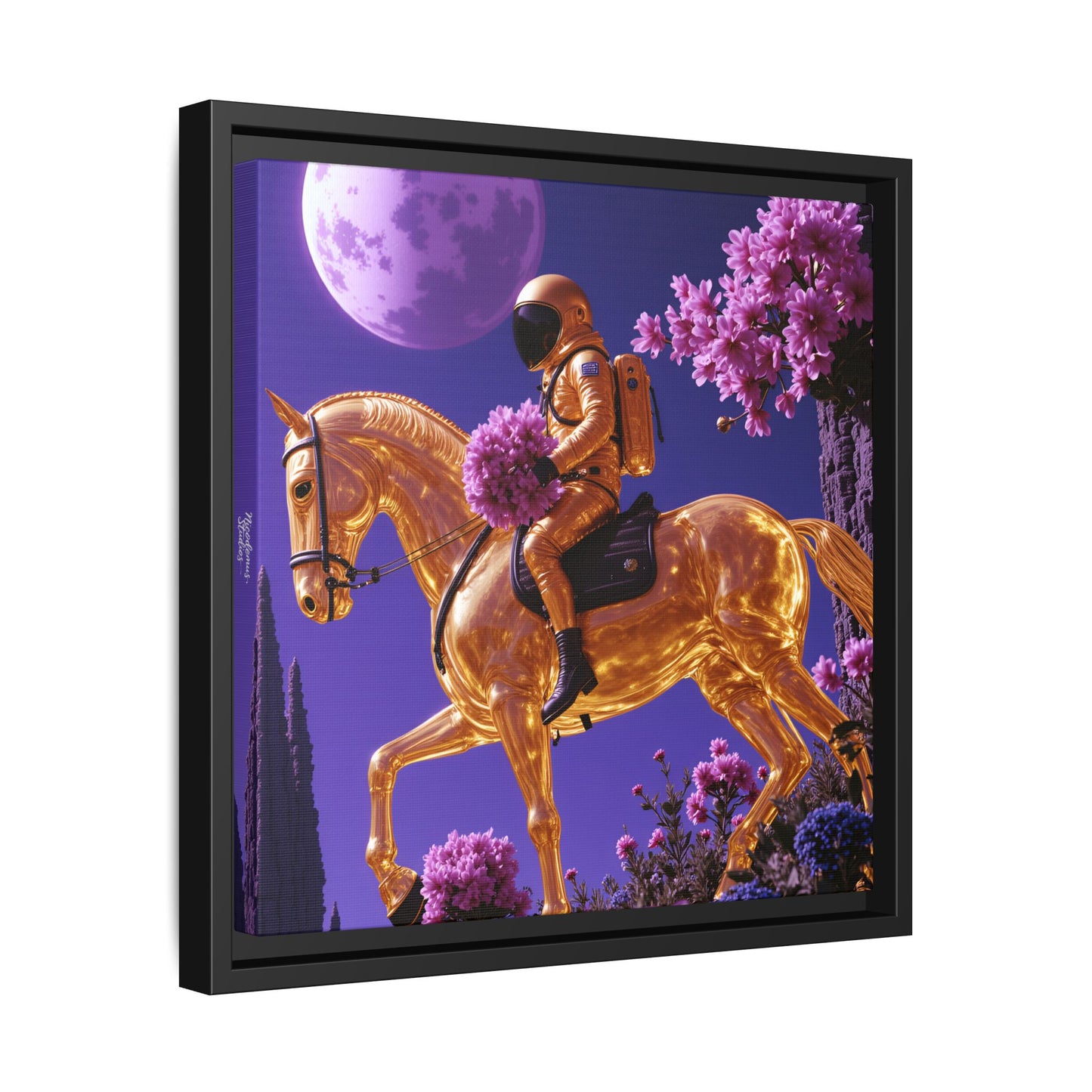 Framed Canvas Artprint | Petalborne Reveries 06 by Nicodemus Studios
