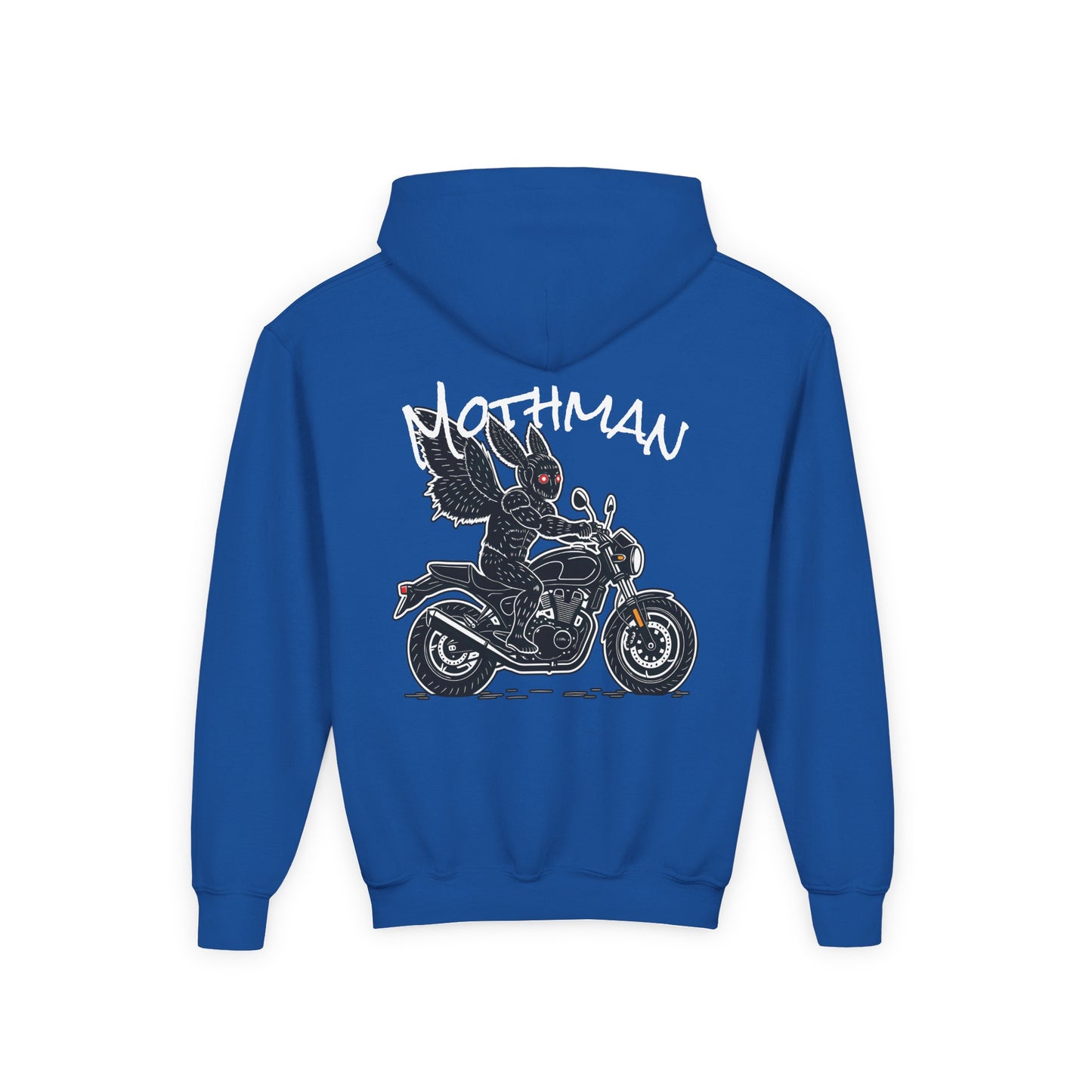 Cozy Youth Hoodie | Biker Mothman