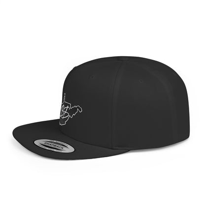 Flat Bill Snapback Hat | $$ WV