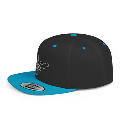 Flat Bill Snapback Hat | $$ WV