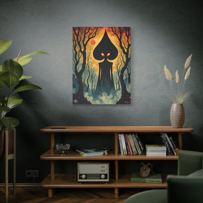 Canvas Wall Art | Braxie The Flatwoods Monster