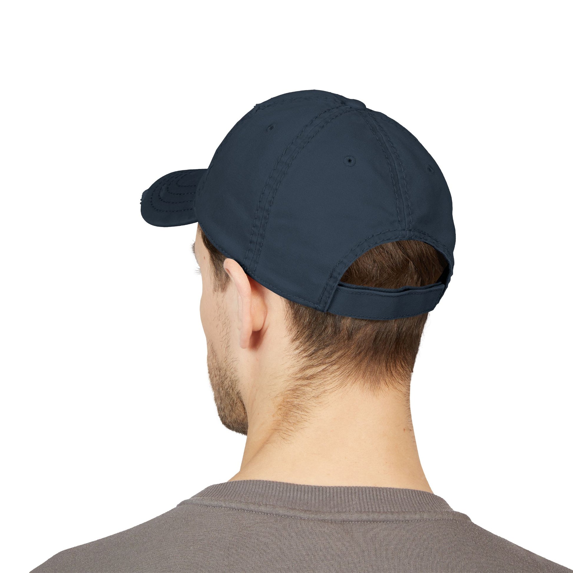 Embroidered Distressed Dad Hat | West Virginia Home-Nicodemus Studios
