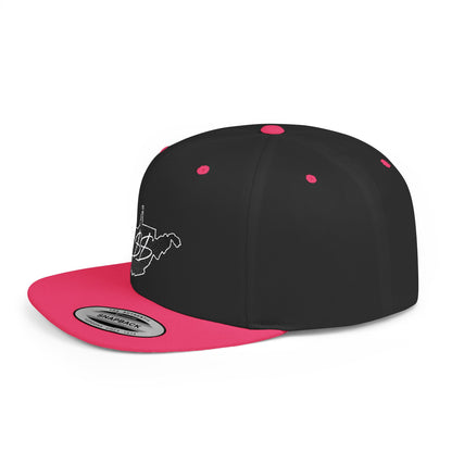 Flat Bill Snapback Hat | $$ WV