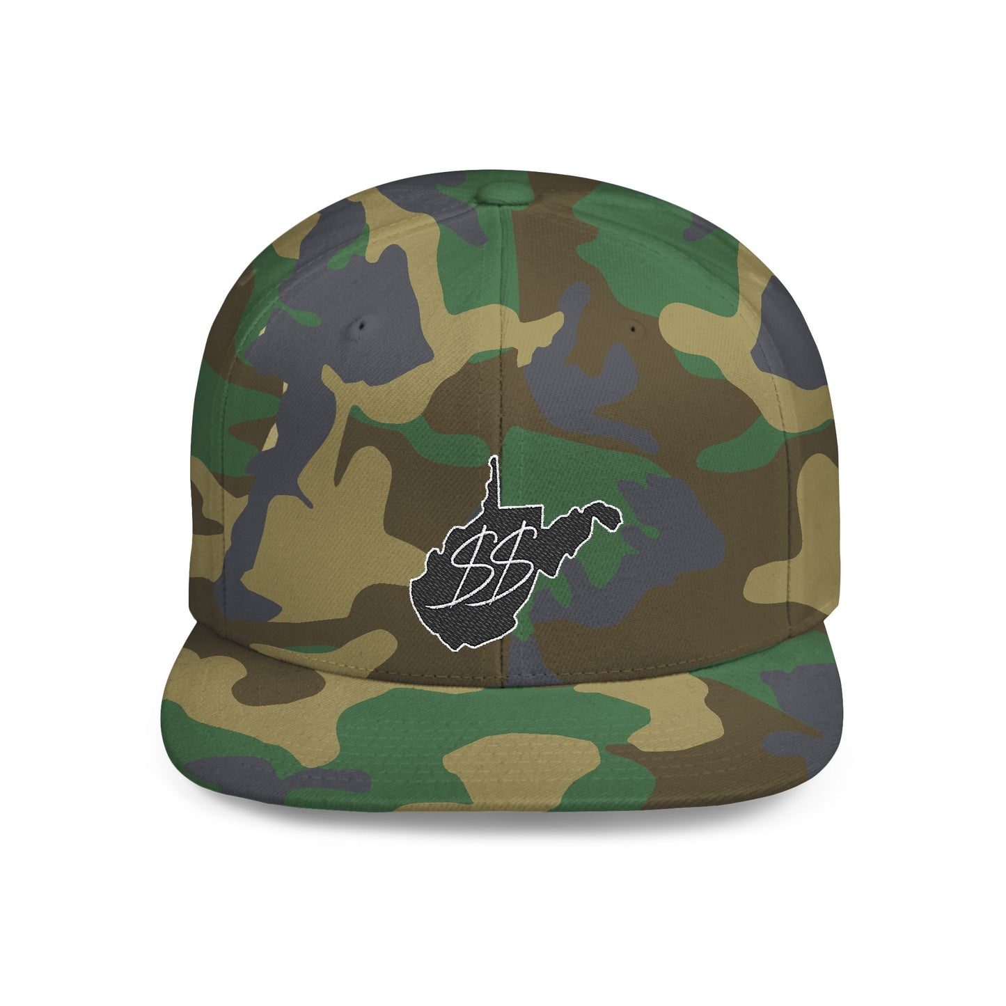 Flat Bill Snapback Hat | $$ WV