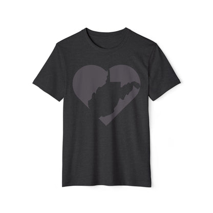 Recycled Organic T-Shirt | WV Heart Design