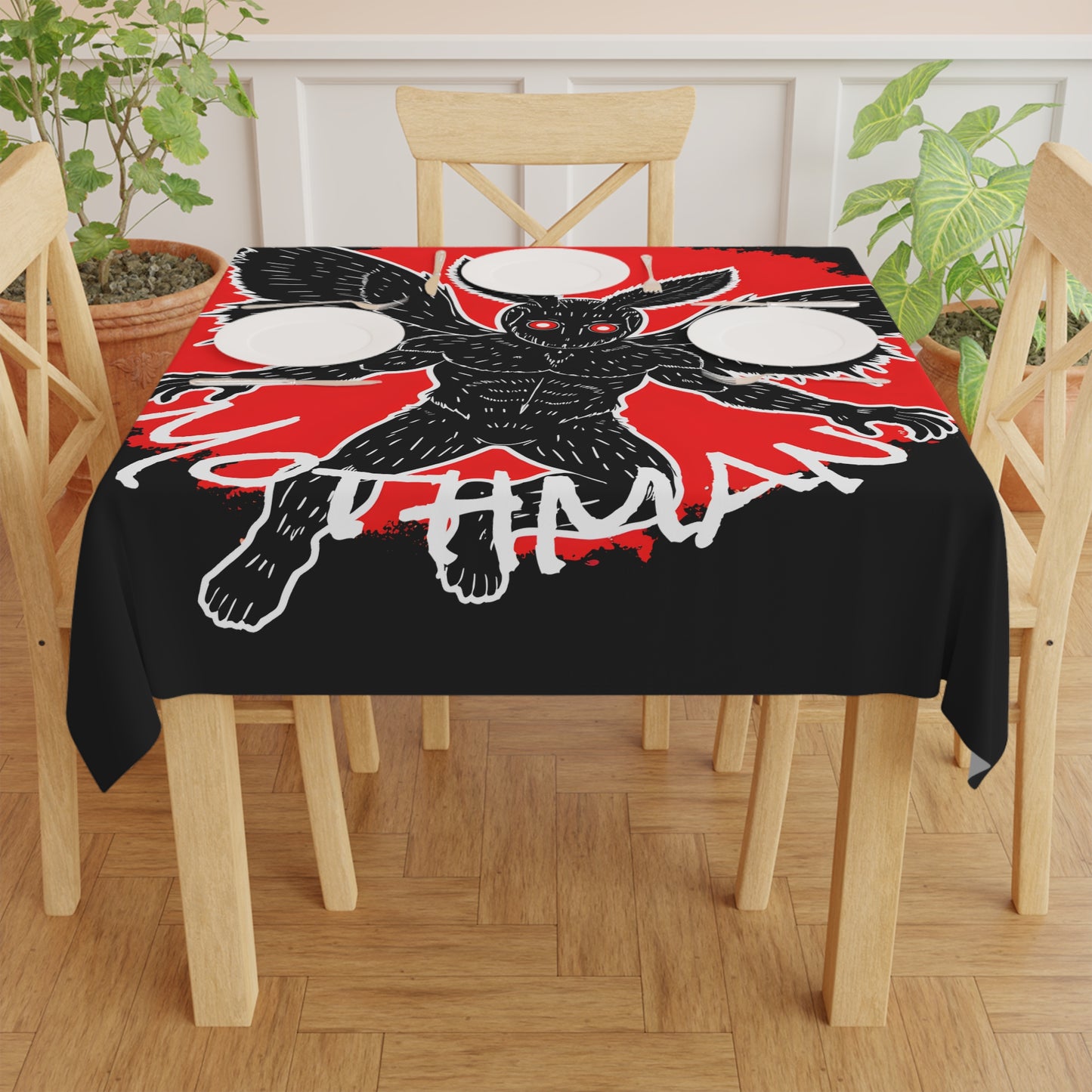 Halloween Tablecloth | Mothman
