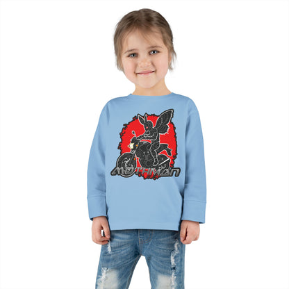 Toddler Long Sleeve Tee |  Mothman Biker