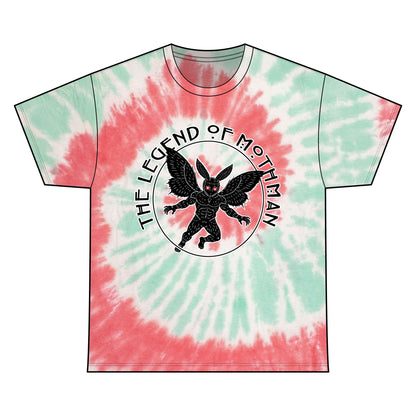 Unisex Tie Dye Cotton Tee | Legend of Mothman