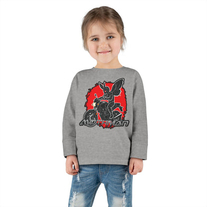 Toddler Long Sleeve Tee |  Mothman Biker