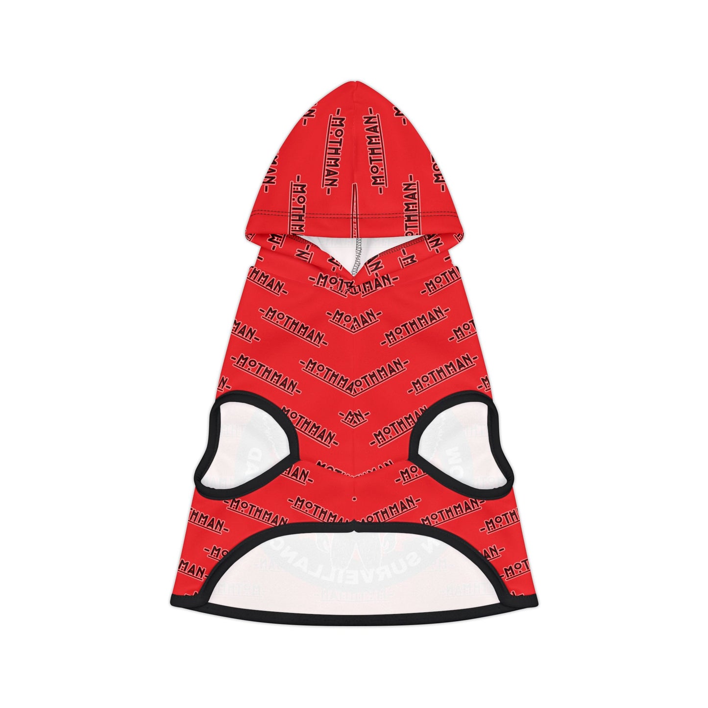 Pet Hoodie | Mothman Surveillance Squad | Red