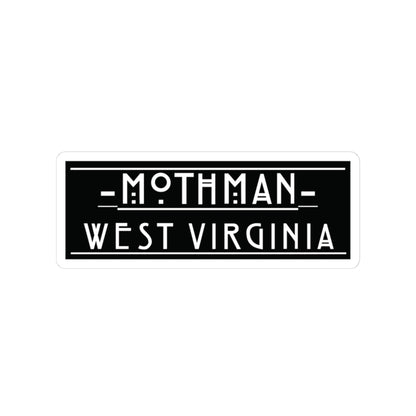 Kiss-Cut Stickers | Mothman West Virginia Graphic