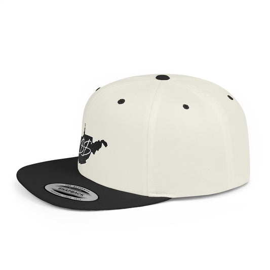 Flat Bill Snapback Hat | $$ WV