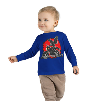 Toddler Long Sleeve Tee |  Mothman Biker