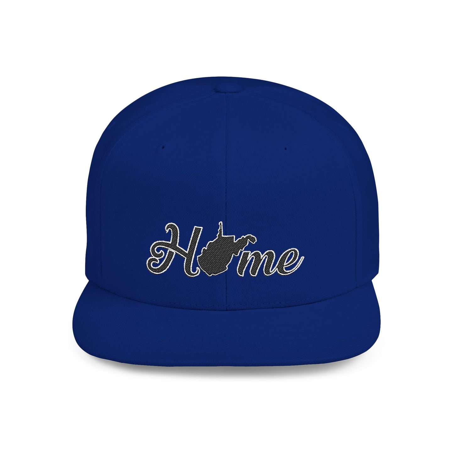 Flat Bill Snapback Hat | Home WV