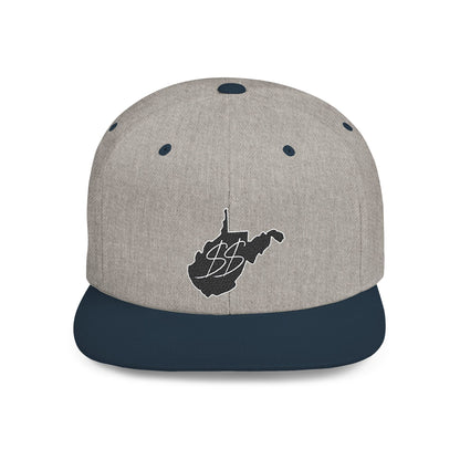 Flat Bill Snapback Hat | $$ WV