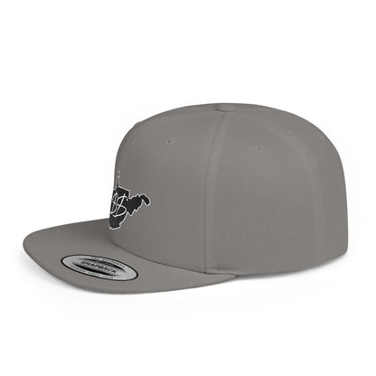 Flat Bill Snapback Hat | $$ WV
