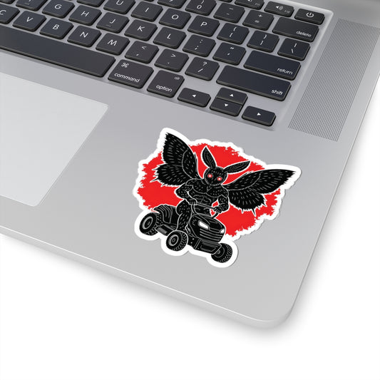 Kiss-Cut Stickers | Mowing Mothman