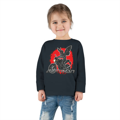 Toddler Long Sleeve Tee |  Mothman Biker