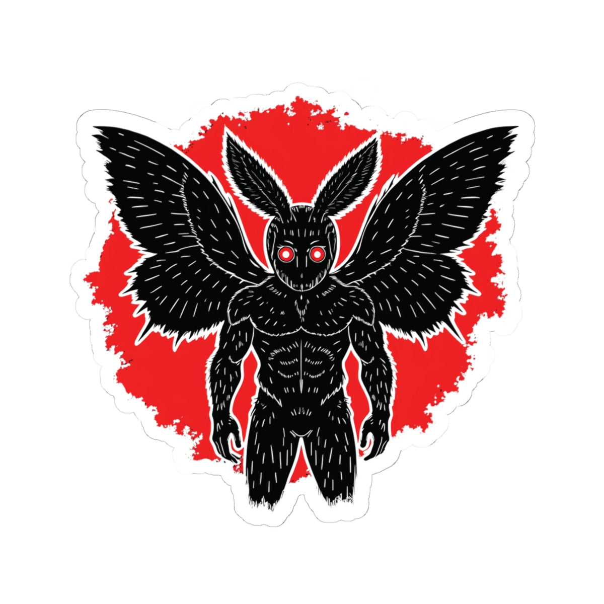 Kiss-Cut Stickers | Mothman