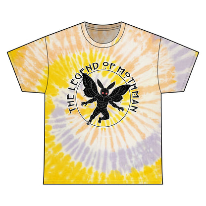 Unisex Tie Dye Cotton Tee | Legend of Mothman