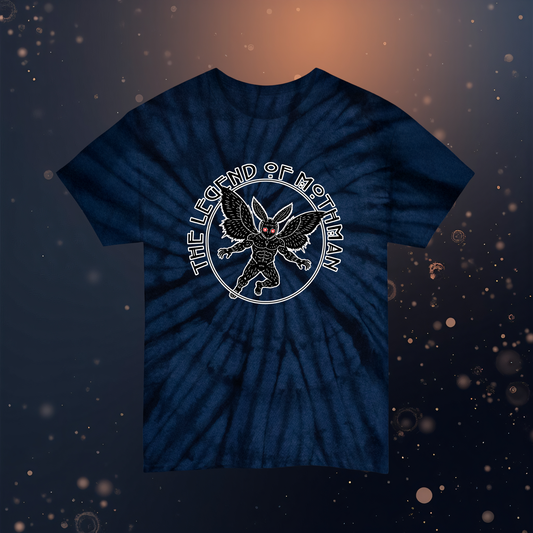 Unisex Tie Dye Cotton Tee | Legend of Mothman