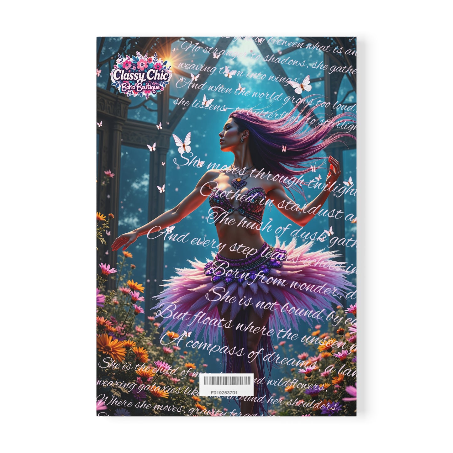 A5 Aesthetic Design Notebook | "Drawn to Light" by Nicodemus Studios-Nicodemus Studios