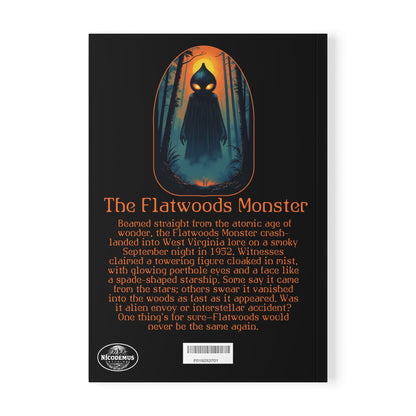 A5 Aesthetic Design Notebook | "Vintage Flatwoods Monster" by Nicodemus Studios-Nicodemus Studios